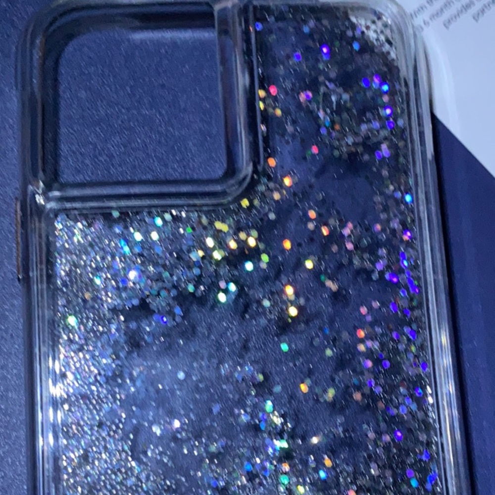 Case mate iPhone 11 Pro glitter waterfall case